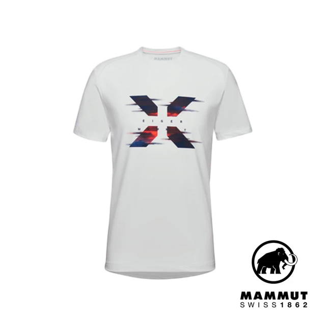 Mammut 長毛象 Trovat T-Shirt Light Fader Men 防曬機能短袖T恤 白色 男款 #1017-09865