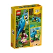 【LEGO 樂高】創意百變系列3合1 31136 異國鸚鵡(百變動物玩具 益智積木)