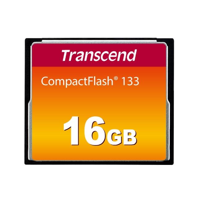 【Transcend 創見】133X CF 16GB 記憶卡(TS16GCF133 新舊包裝隨機出貨)