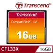 【Transcend 創見】133X CF 16GB 記憶卡(TS16GCF133)