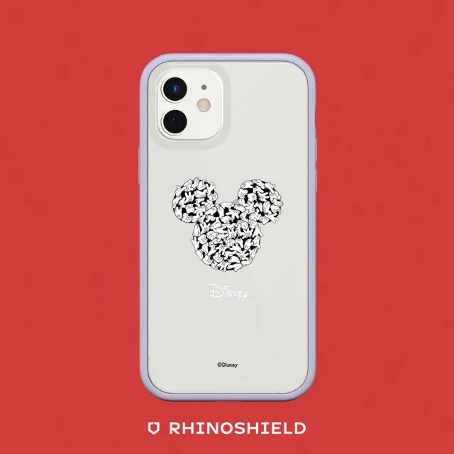 【RHINOSHIELD 犀牛盾】iPhone 14/Plus/14 Pro/Max Mod NX邊框背蓋手機殼/米奇系列-米奇與白手套(迪士尼)