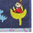 【Marushin 丸真】嚕嚕米 有機棉抗菌長型毛巾 Moomin 夜晚(生活 雜貨)