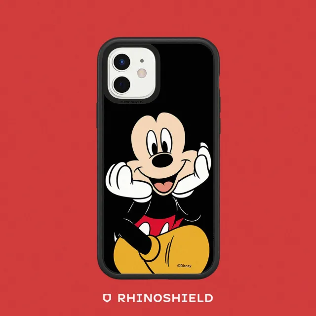 【RHINOSHIELD 犀牛盾】iPhone 14/Plus/14 Pro/Max Mod NX邊框背蓋手機殼/米奇系列-米奇看著你(迪士尼)