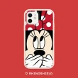 【RHINOSHIELD 犀牛盾】iPhone 14/Plus/14 Pro/Max Mod NX邊框背蓋手機殼/米奇系列-米妮摀嘴(迪士尼)