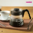 【HARIO】V60好握系列01藍媚茶色咖啡壺450ml(日本製 咖啡壺 手沖 分享壺)