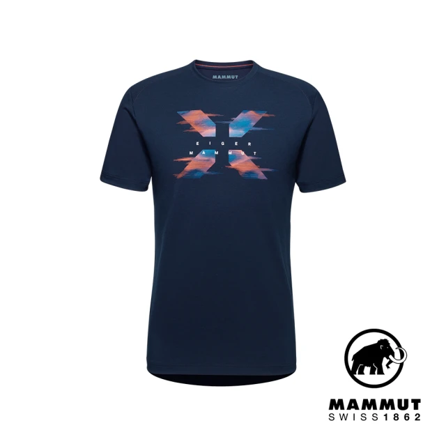 Mammut 長毛象 Trovat T-Shirt Light Fader Men 防曬機能短袖T恤 夜藍 男款 #1017-09865