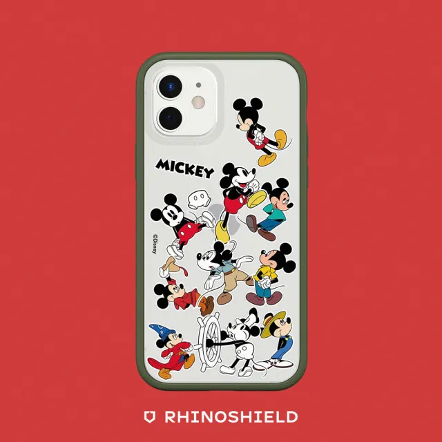 【RHINOSHIELD 犀牛盾】iPhone 14/Plus/14 Pro/Max Mod NX邊框背蓋手機殼/米奇系列-各種米奇(迪士尼)