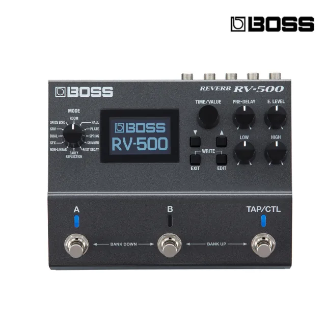 【BOSS】Reverb 殘響 效果器(RV-500 全新公司貨)