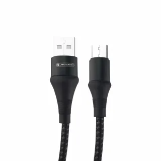 【Jellico】USB to Micro-B 1.2M 高抗系列充電傳輸線(JEC-A7-BKM)