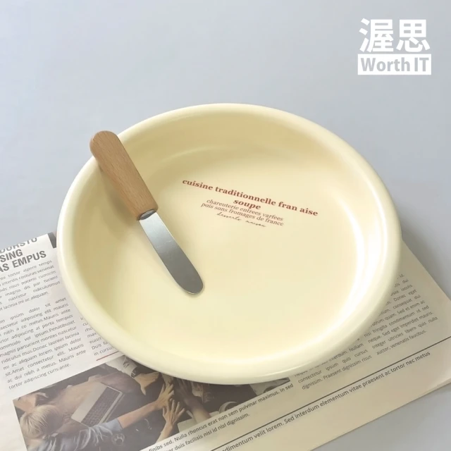 yamaka SNOOPY 史努比 陶瓷餐盤二入組 深盤 2