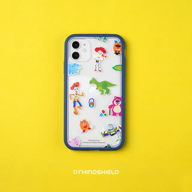 【RHINOSHIELD 犀牛盾】iPhone 14/Plus/14 Pro/Max Mod NX邊框背蓋手機殼/玩具總動員-Sticker(迪士尼)