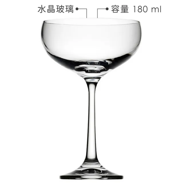 【Utopia】Praline馬丁尼杯 180ml  / 調酒杯 雞尾酒杯 烈酒杯 淺碟杯