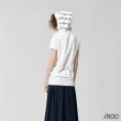 【iROO】連帽短袖印花長T