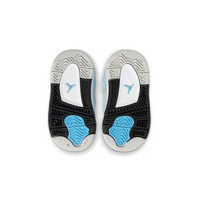 NIKE 耐吉】Air Jordan 4 Retro University Blue 大學藍小童鞋BQ7670
