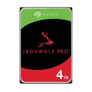 【SEAGATE 希捷】IronWolf Pro 4TB 3.5吋 7200轉 256MB NAS 內接硬碟(ST4000NT001)