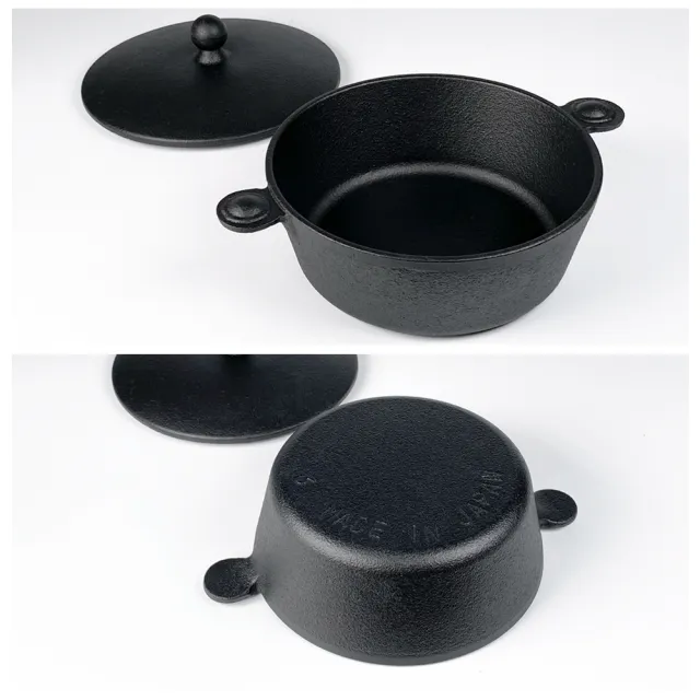 福介商店 南部鐵器 日本鑄鐵鍋 鳳文堂 可樂小鍋 12cm 迷你鍋 雙耳鍋
