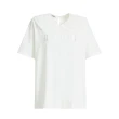 【OUWEY 歐薇】甜美氣質造型刺繡領片純棉上衣(白色；S-M；3232161256)