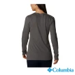 【Columbia 哥倫比亞 官方旗艦】女款-Hidden Haven™長袖上衣-深灰(UWR74430DY)