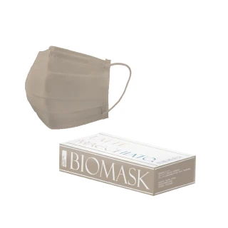 【BioMask保盾】醫療口罩-莫蘭迪春夏色系-焦糖瑪奇朵-成人用-20片/盒(醫療級、雙鋼印、台灣製造)