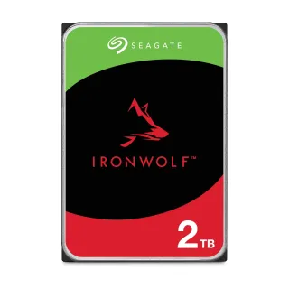 【SEAGATE 希捷】IronWolf 2TB 3.5吋 5400轉 256MB NAS 內接硬碟(ST2000VN003)