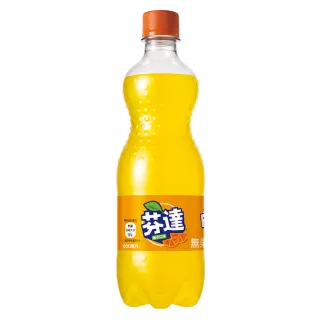 【Fanta 芬達】橘子寶特瓶600ml x12入/箱