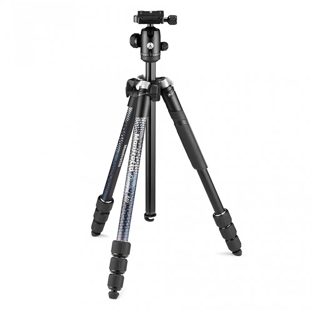 【Manfrotto 曼富圖】ELEMENT MII 腳架套組-黑色(MKELMII4BK-BH)