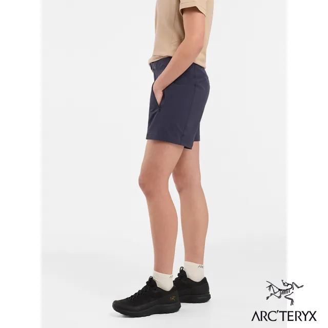 【Arcteryx 始祖鳥官方直營】女 Gamma 軟殼短褲(黑寶石)