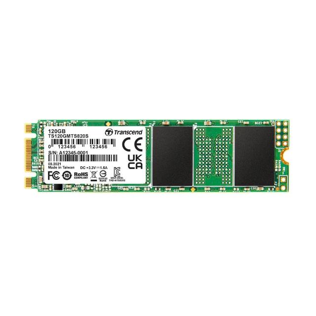 【Transcend 創見】MTS820S 120GB M.2 2280 SATA III SSD固態硬碟(TS120GMTS820S 新舊包裝隨機出貨)