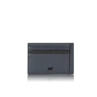 【BRAUN BUFFEL 德國小金牛】洛菲諾P-II 單層卡夾-藍色(BF347-151-NY) 送禮推薦