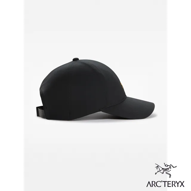 【Arcteryx 始祖鳥官方直營】LOGO 棒球帽(黑)