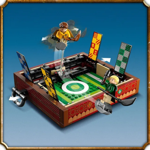 【LEGO 樂高】哈利波特系列 76416 Quidditch Trunk(魁地奇 行李箱 魔法)