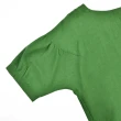 【OUWEY 歐薇】典雅簡約縲縈上衣(綠色；S-L；3232431036)