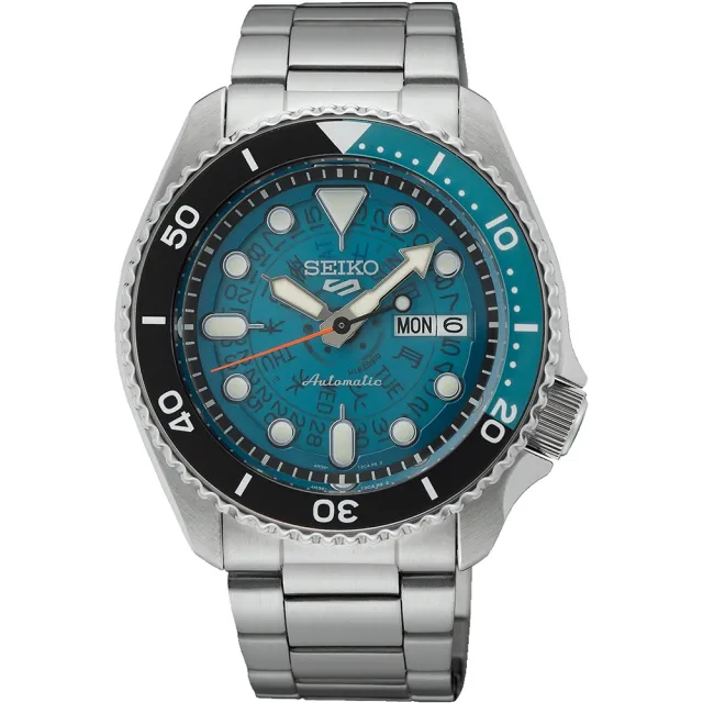 【SEIKO 精工】5 Sports 1970復刻Time Sonar 機械腕錶/SK027(SRPJ45K1 / 4R36-13N0B)