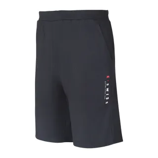 【K-SWISS】棉質短褲 Sweat Shorts-男-黑(108060-008)