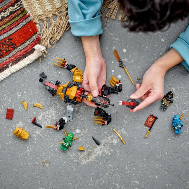 【LEGO 樂高】旋風忍者系列 71790 帝國屠龍獵人獵犬(忍者積木 兒童玩具)