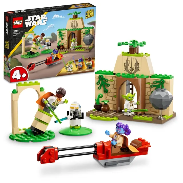 【LEGO 樂高】星際大戰系列 75358 Tenoo Jedi Temple(絕地聖殿 Star Wars)