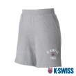 【K-SWISS】棉質短褲 Sweat Shorts-女-灰(198059-034)