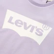 【LEVIS 官方旗艦】女款 重磅短袖T恤 / 修身版型 / 經典Logo / 210GSM厚棉 香檳紫 熱賣單品 A2806-0003
