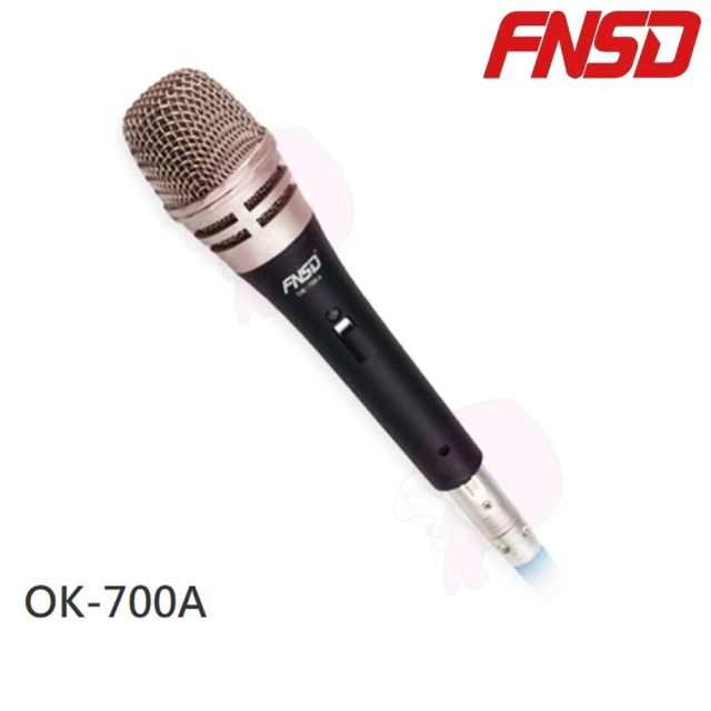 【FNSD】OK-700A 有線麥克風(專業動圈式 歌唱專用 含麥克風線)