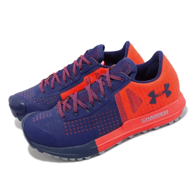 UNDER ARMOUR 慢跑鞋 Horizon KTV 女鞋 紫 橘紅色 路跑 緩震 運動鞋 UA(1287336601)