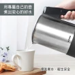 【KINYO】摺疊把手不銹鋼快煮壺/電茶壺/AS-HP70(雙電壓/旅行)