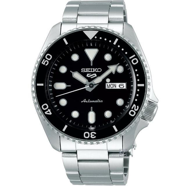 【SEIKO 精工】5 Sports 系列 黑水鬼型機械錶(4R36-07G0Q/SRPD55K1) 七夕 送禮自用