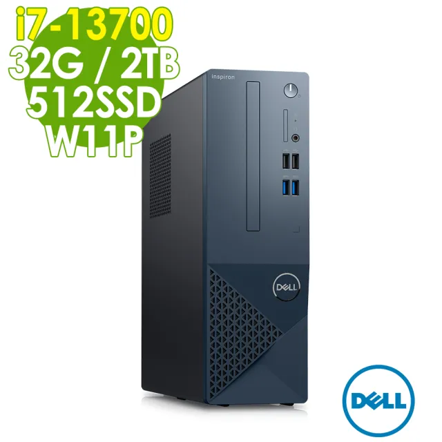 DELL 戴爾】i7薄型商用電腦(3020S/i7-13700/32G/512G SSD+2TB HDD/W11P