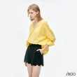 【iROO】日光黃棉質上衣
