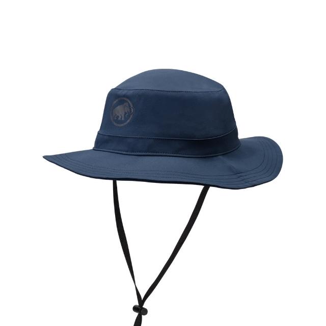 【Mammut 長毛象官方直營】Runbold Hat 休閒輕量透氣漁夫帽 海洋藍 #1191-04613
