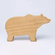 【Exquto】原木飾品收納盤－熊(首飾收納/首飾展示)