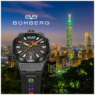【BOMBERG】炸彈錶 Bolt-68 NEO 台北版 自動機械大都會系列手錶 女王節(BF43APBA.09-7.12)