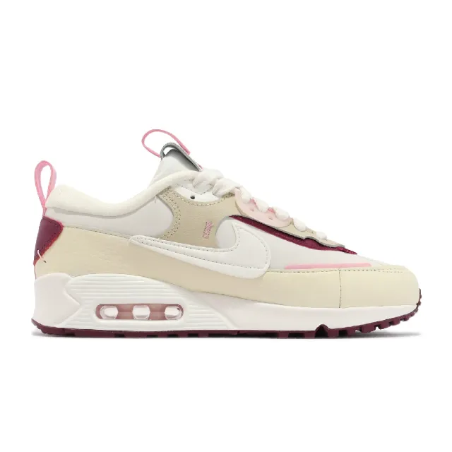 NIKE 耐吉】休閒鞋Wmns Air Max 90 Futura 女鞋米白粉紅氣墊情人節