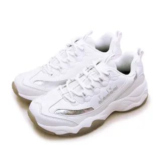 【DIADORA】女 迪亞多那 運動生活時尚慢跑鞋 老爹鞋系列(白銀灰 31685)