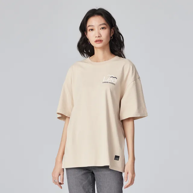 【Lee】男女同款 短袖T恤 / 海鷗飛翔 左胸小LOGO 共2色 男女共版 / Urban Riders 系列(LB302030)